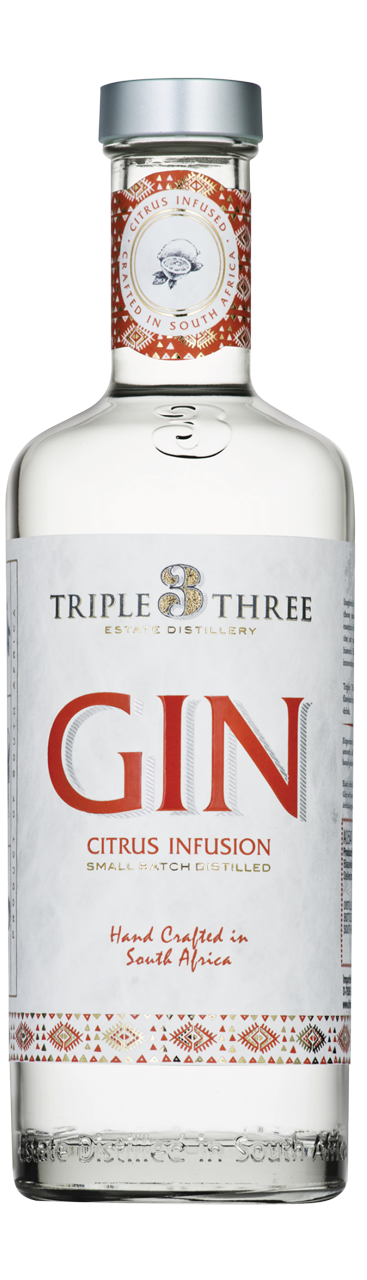 Triple 3 Citrus Infusion Gin 500ml TRIPLE THREE – Norman Goodfellows