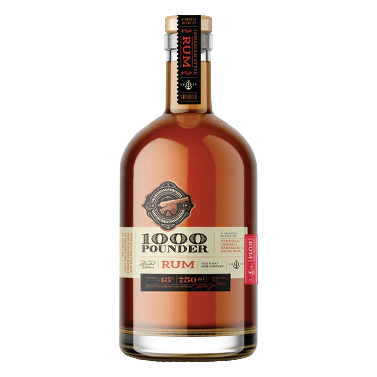 1000 Pounder Rum 750ml