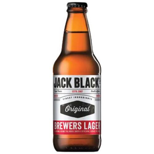 Jack Black Brewers Lager 330ml/340ml NRB