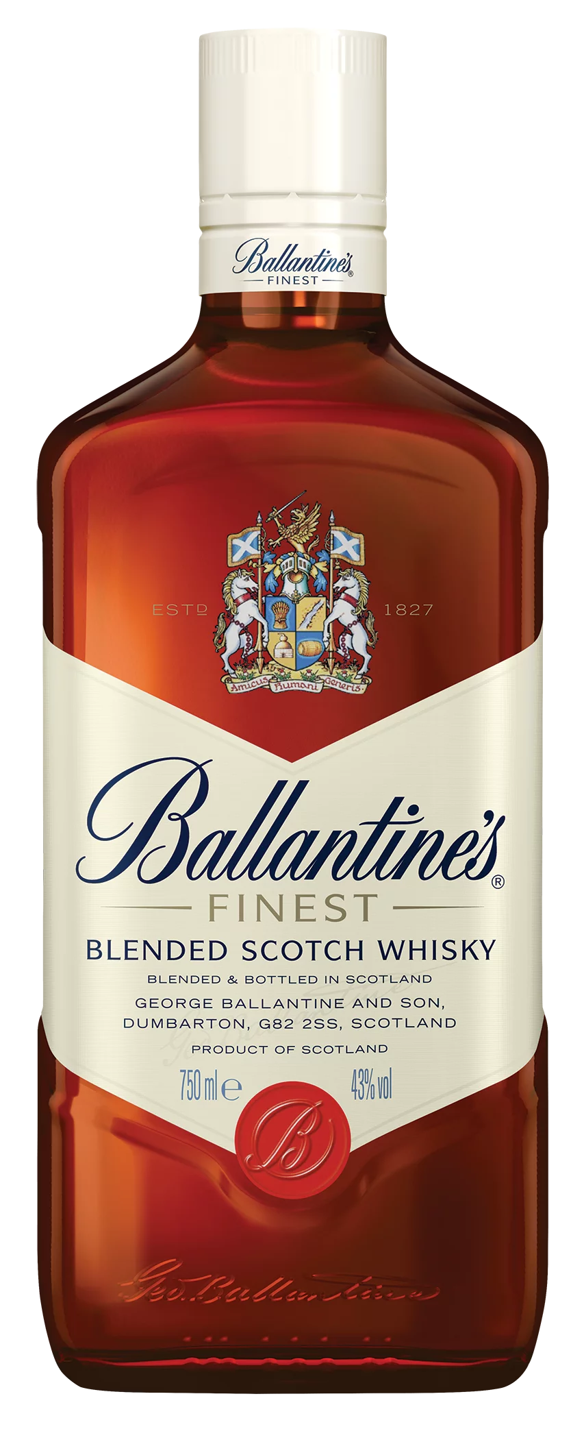Ballantines Finest Blended Scotch Whisky 750ml