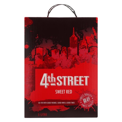 4Th Street Nat.Sweet Red 5L (Sep.Cra)