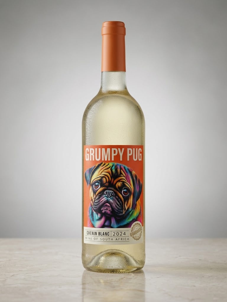 Grumpy Pug Wine Chenin Blanc 750ml