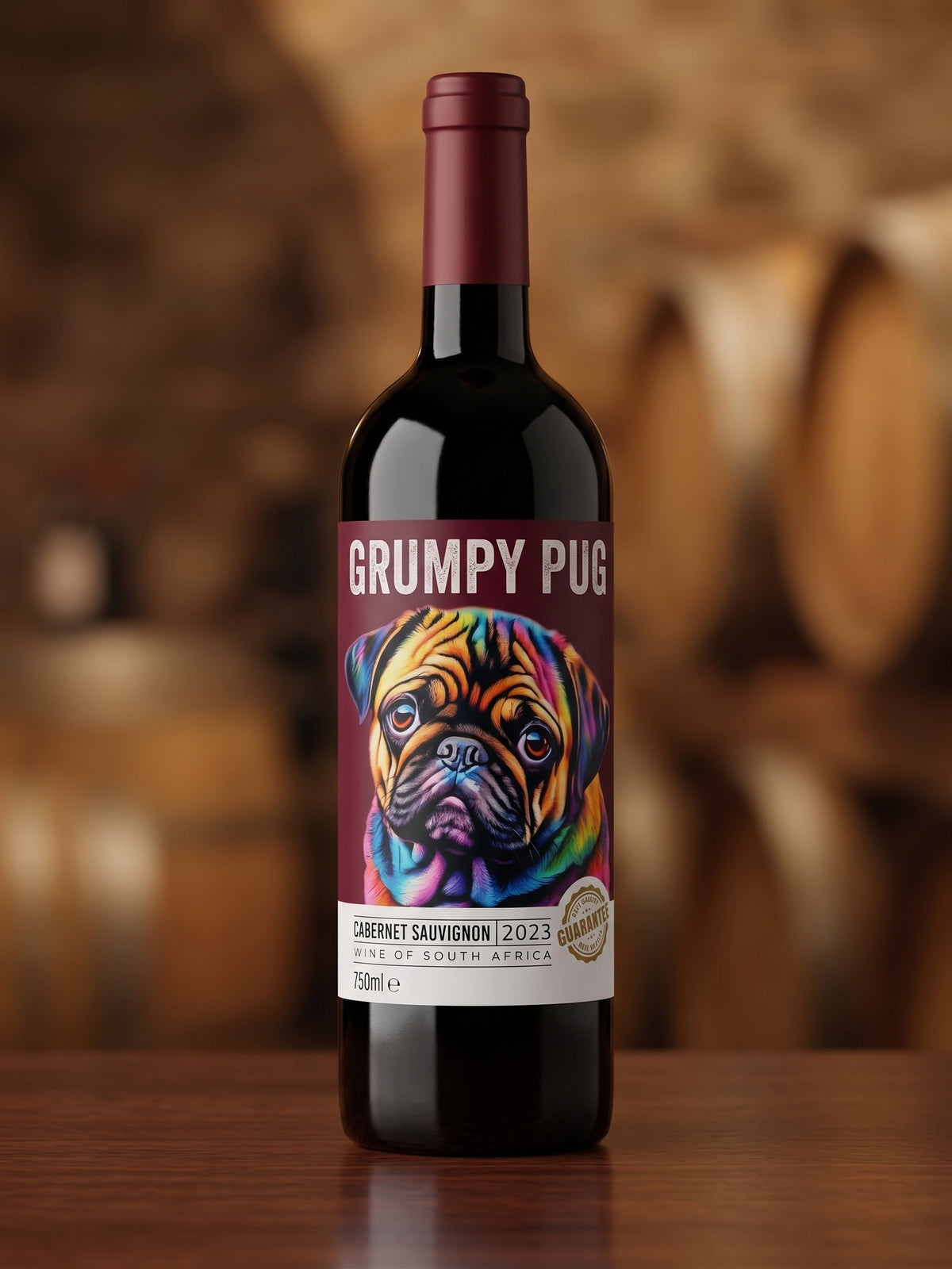 Grumpy Pug Wine Cabernet Sauvignon 750ml