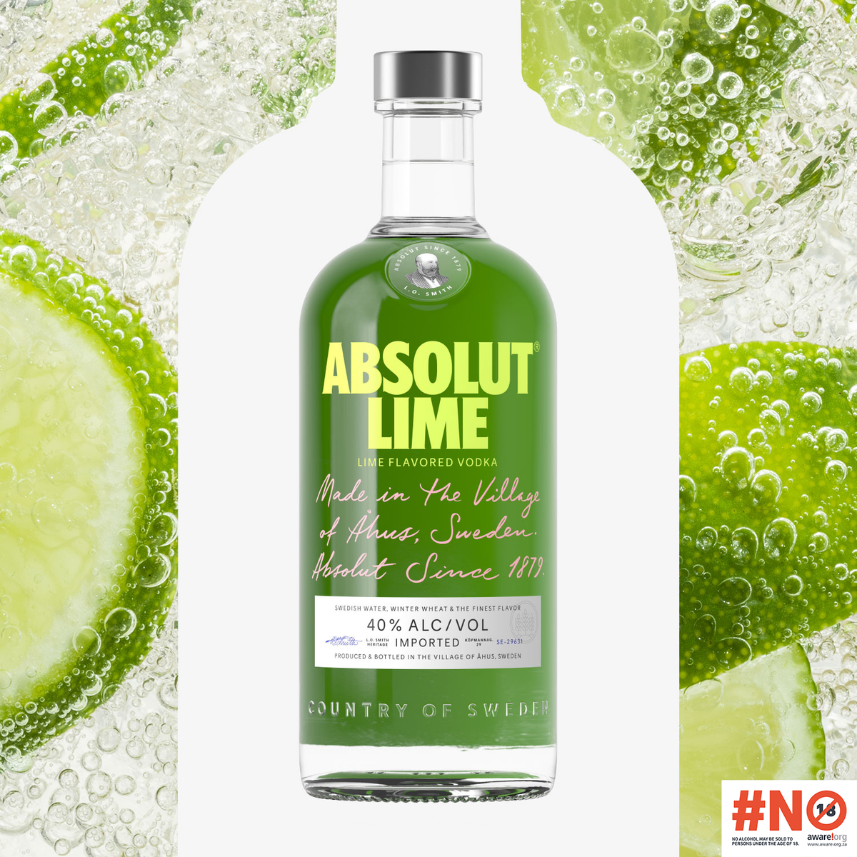Absolut Lime 750ml