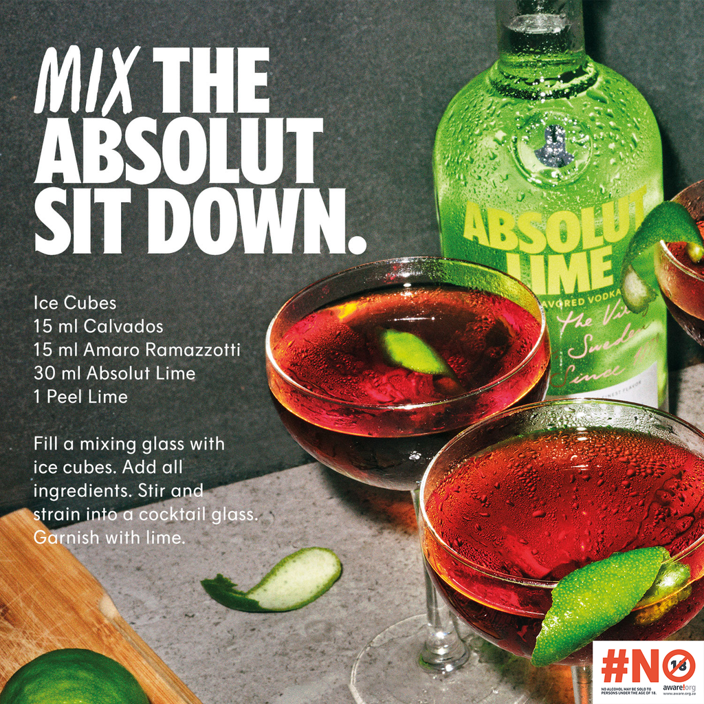 Absolut Lime 750ml