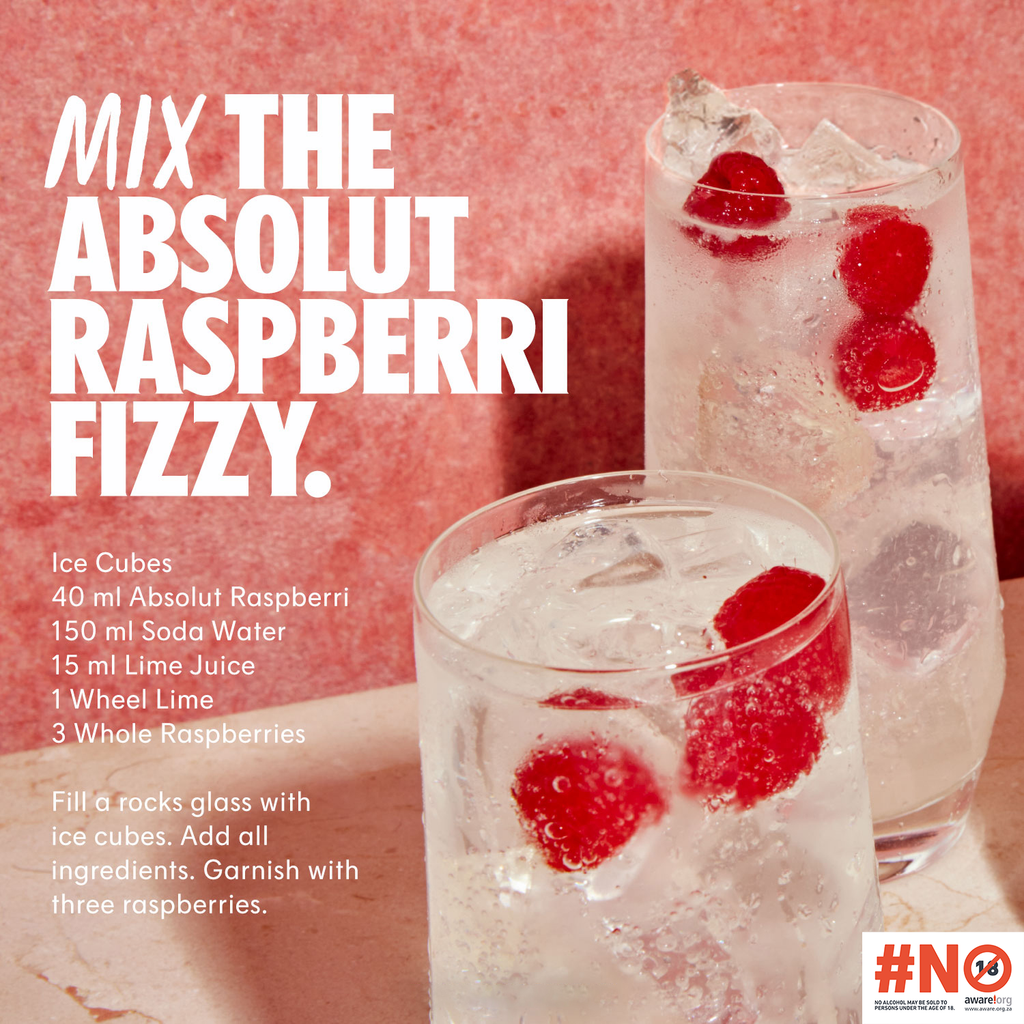 Absolut Vodka Raspberri 750ml