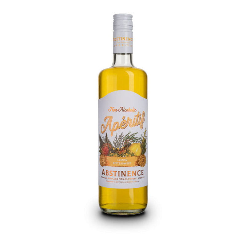 Abstinence Lemon Aperitif Alcohol Free 750ml