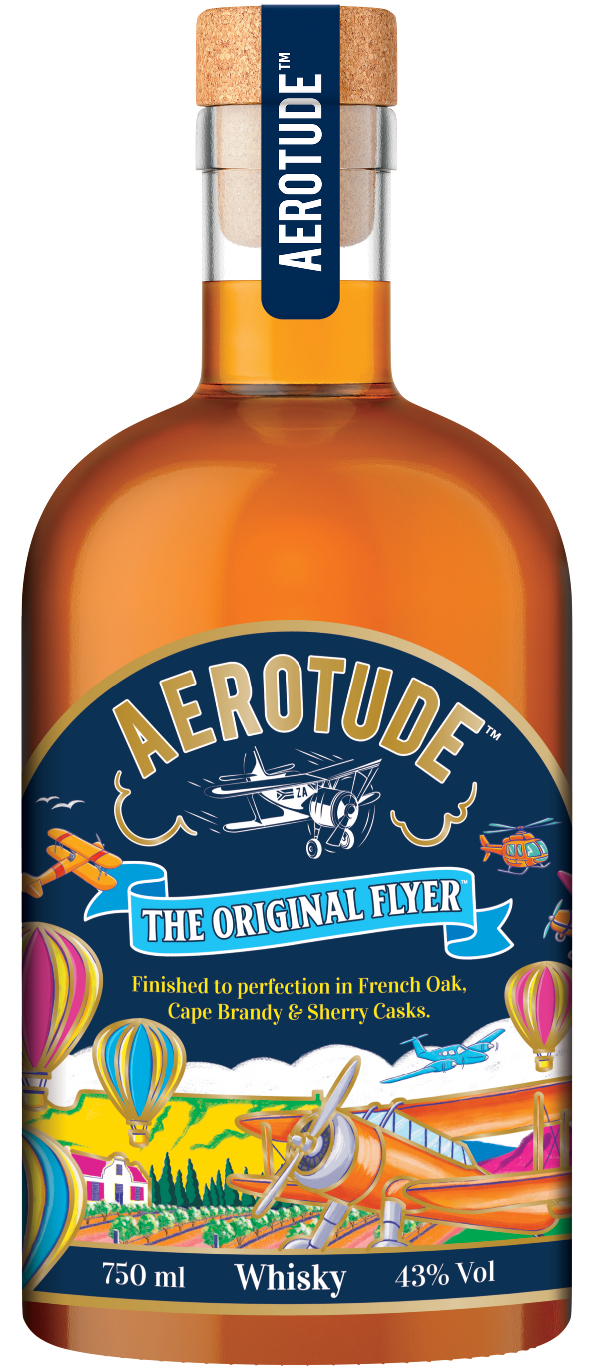 Aerotude The Original Flyer Whisky 750ml