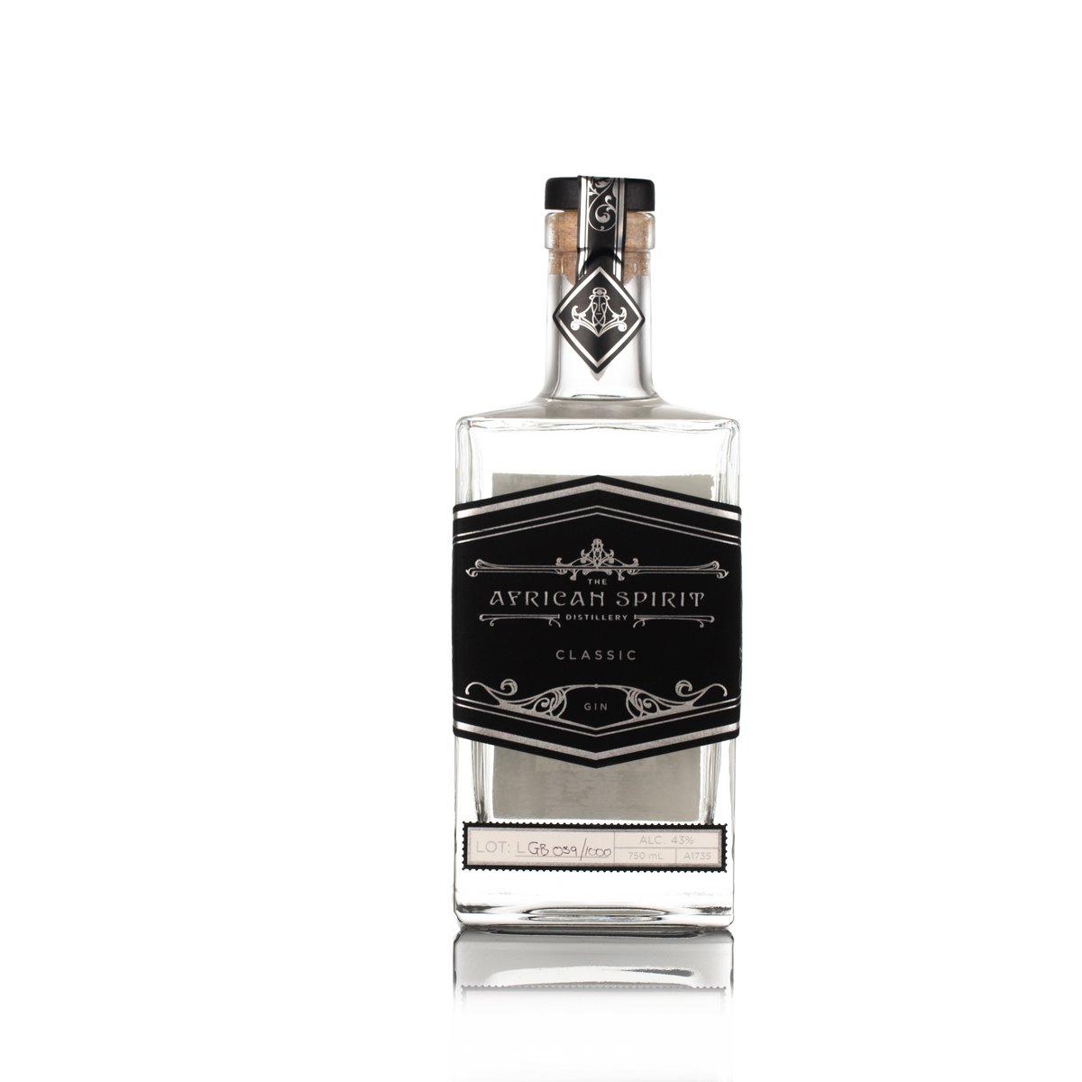African Spirits Classic Gin 750ml