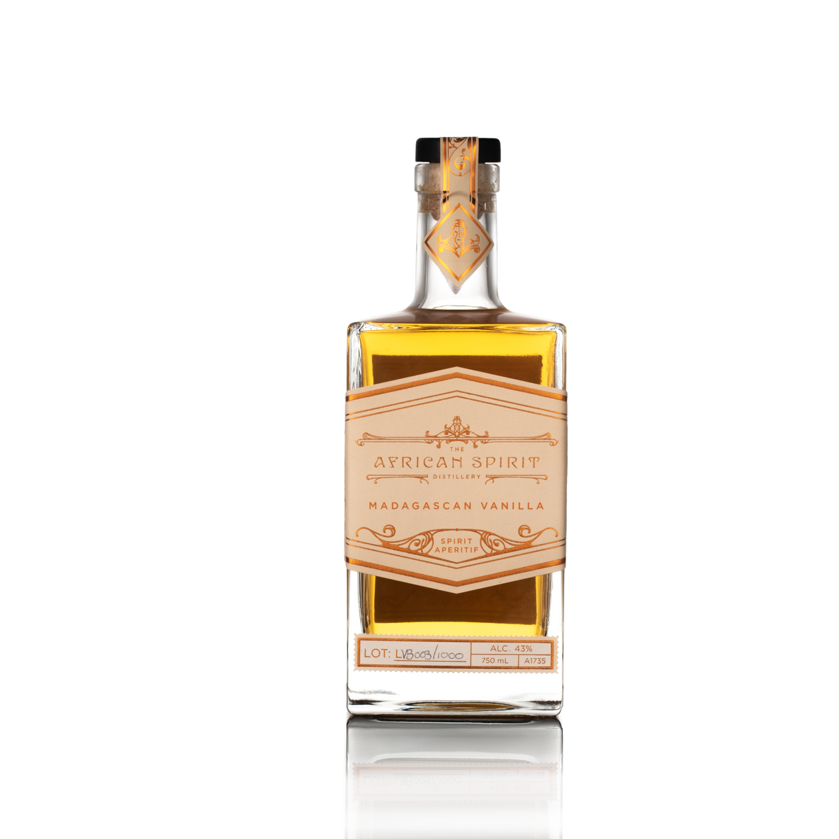 African Spirits Madagacscan Vanilla Spirits Aperitif 750ml