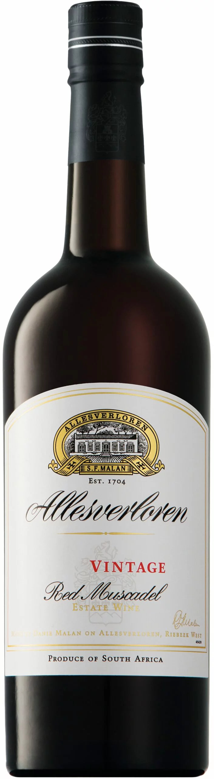 Allesverloren Red Muscadel 750ml