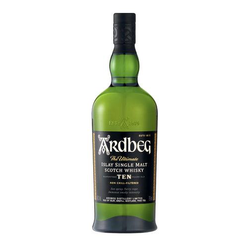 Ardbeg 10 Year Old Single Malt Scotch Whisky Giftbox 750ml