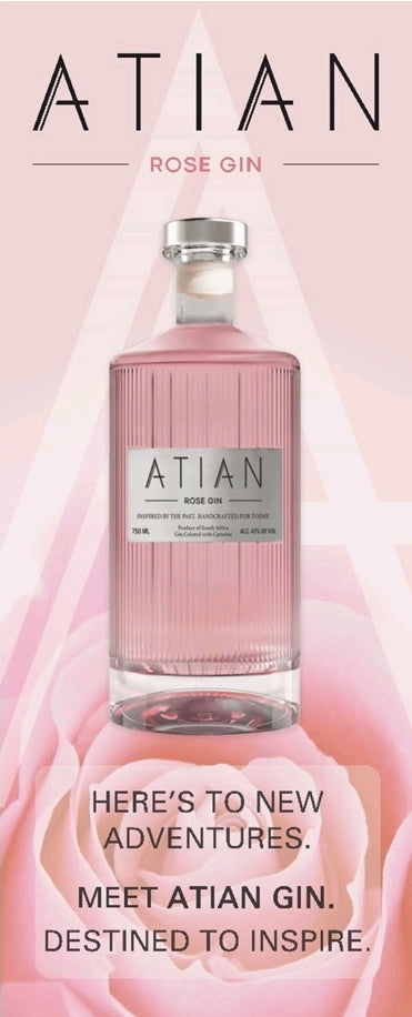 Atian Rose Gin 750ml