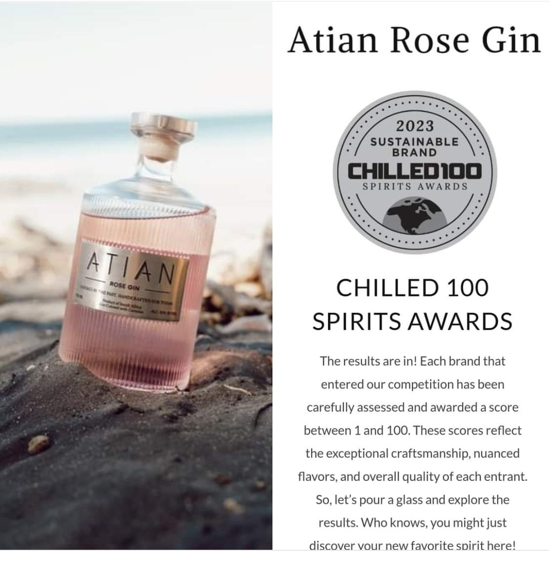 Atian Rose Gin 750ml