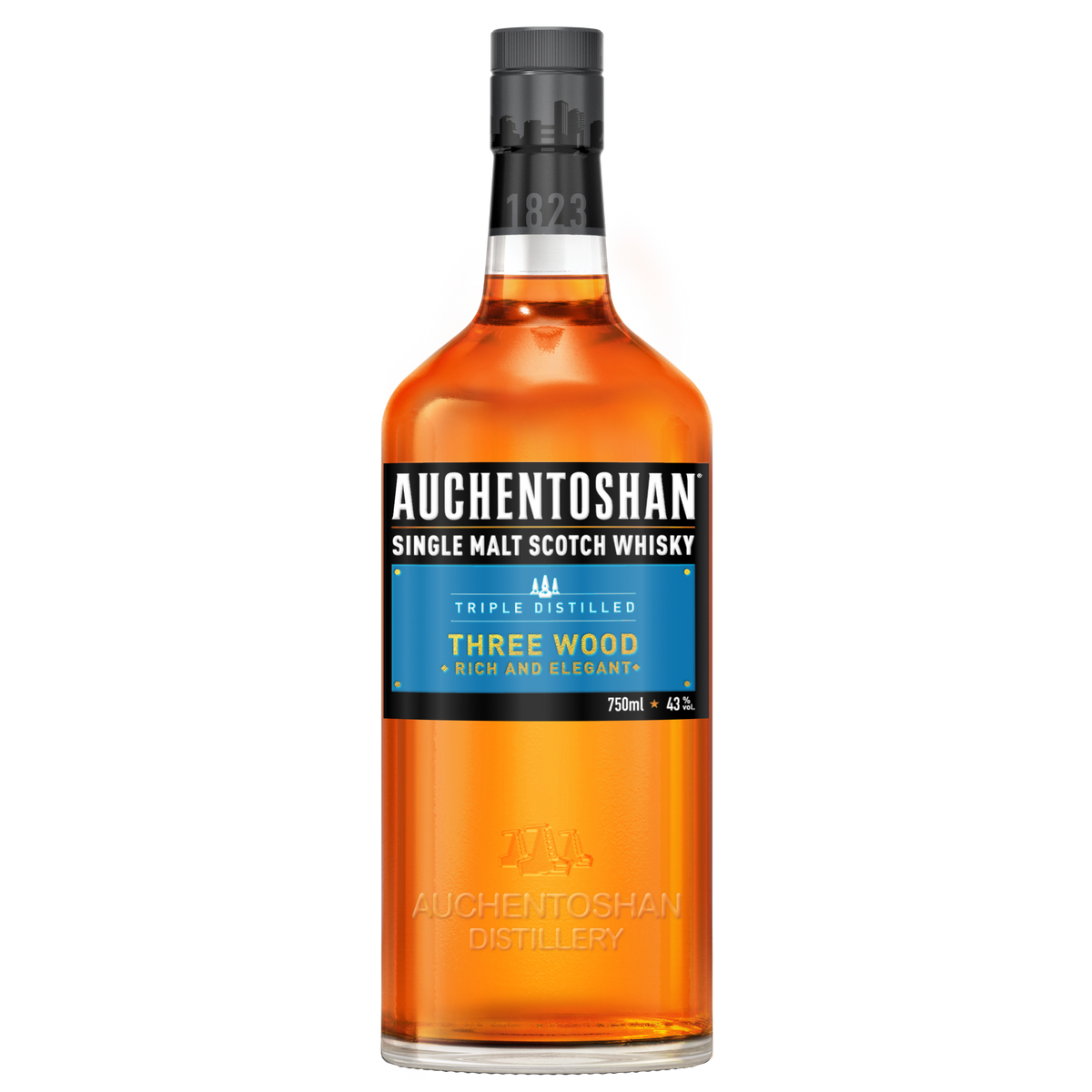 Auchentoshan Three Wood 750ml