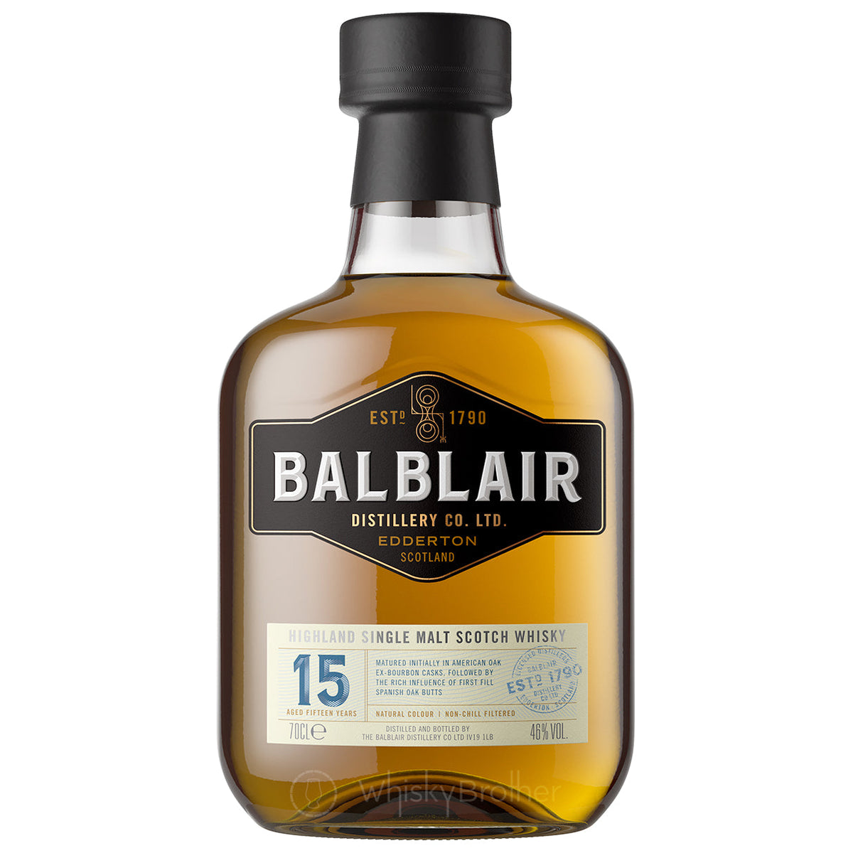 Ballblair 15Yr Single Malt Whisky 750ml