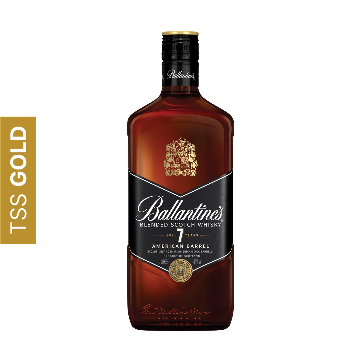 Ballantines 7 Year Old Blended Scotch Whisky 750ml