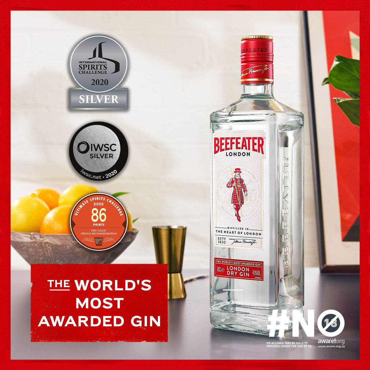 Beefeater Gin 750ml