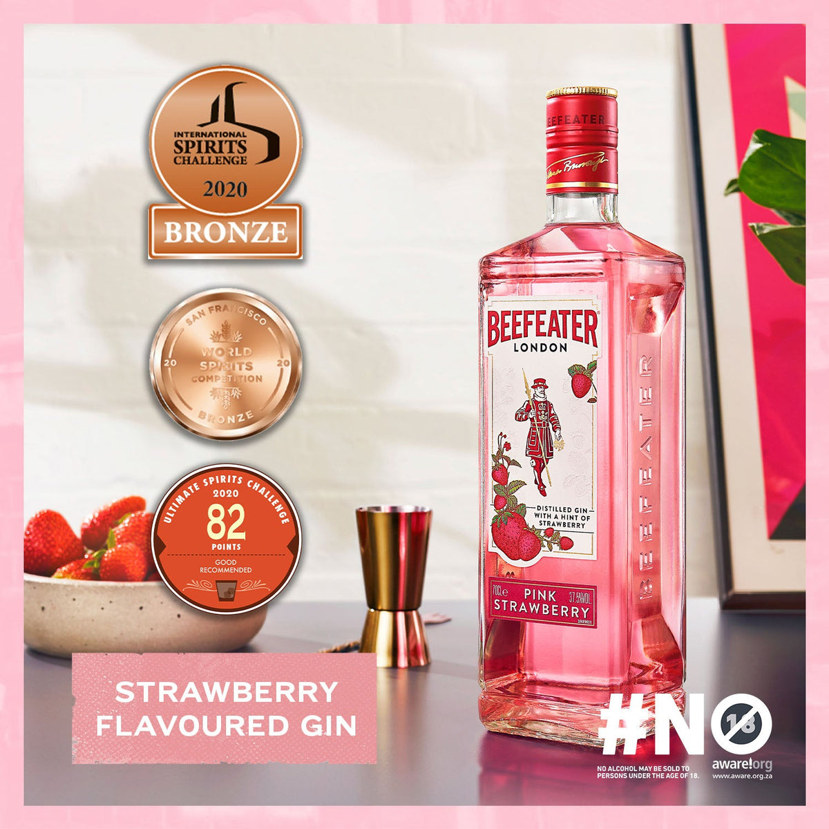 Beefeater Pink Gin 750ml