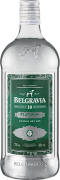 Belgravia Platinum Gin 750ml