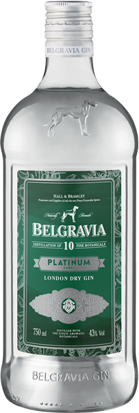 Belgravia Platinum Gin 750ml