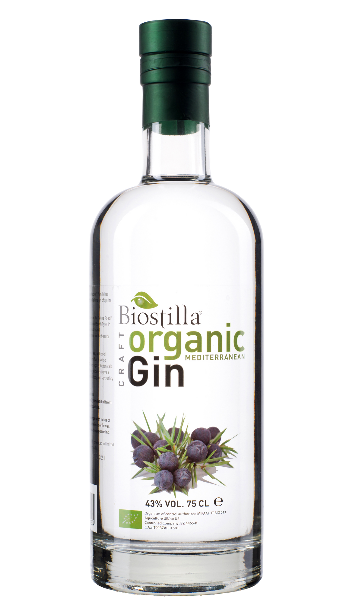 Biostilla Organic Gin 750ml