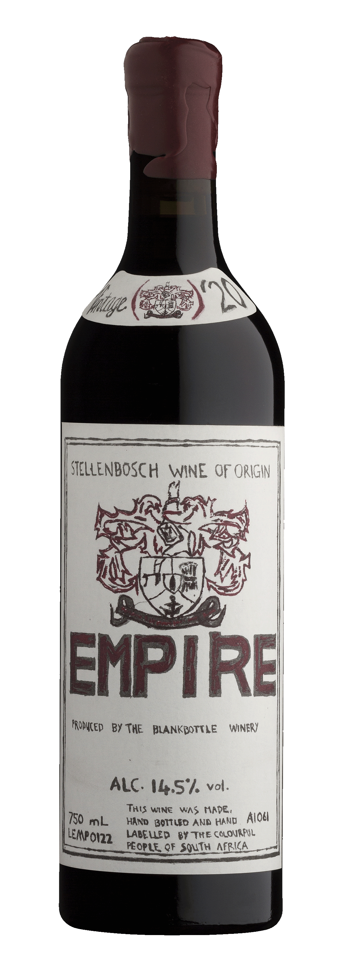 Blank Bottle Empire 750ml