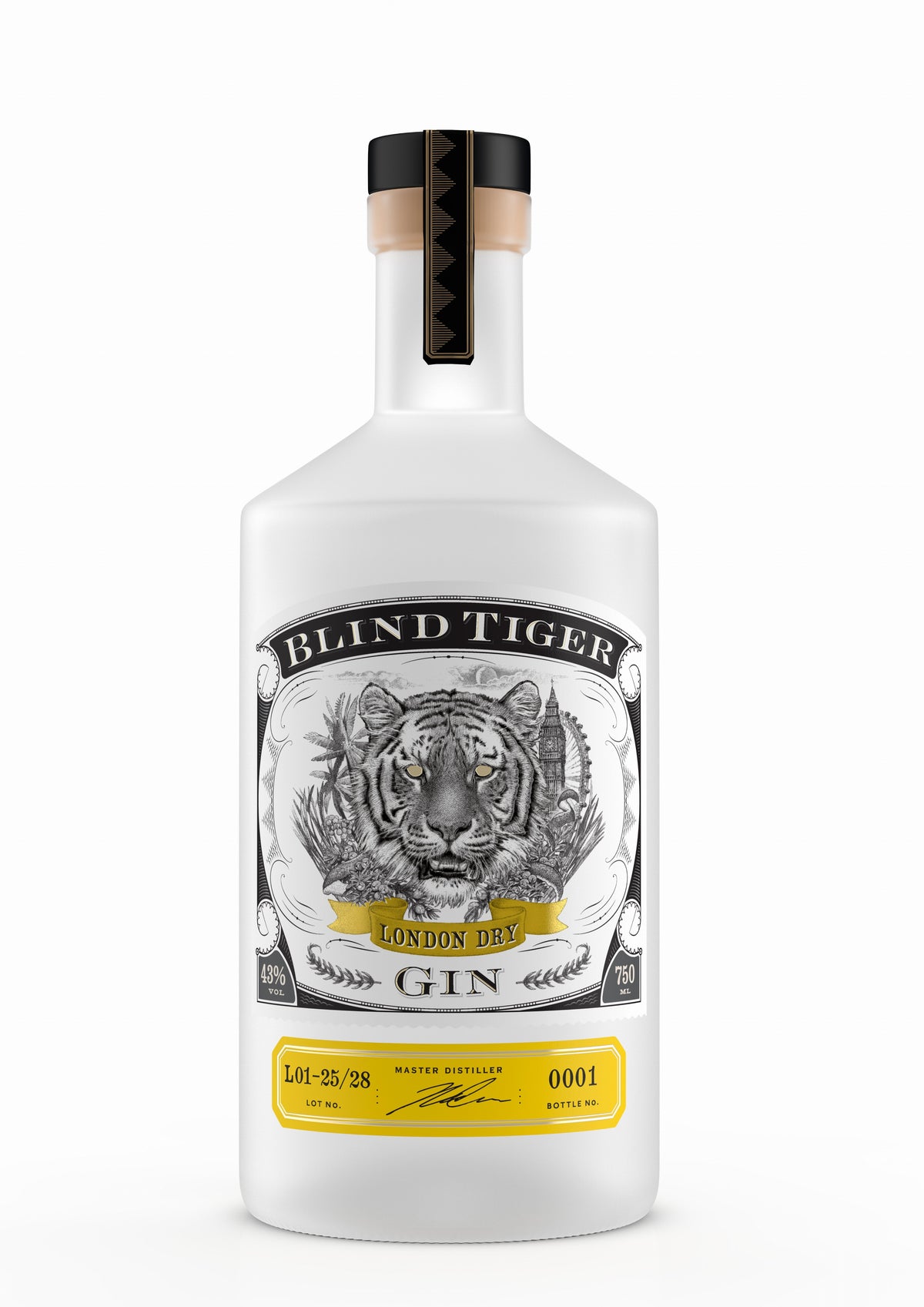 Blind Tiger London Dry Gin 750ml