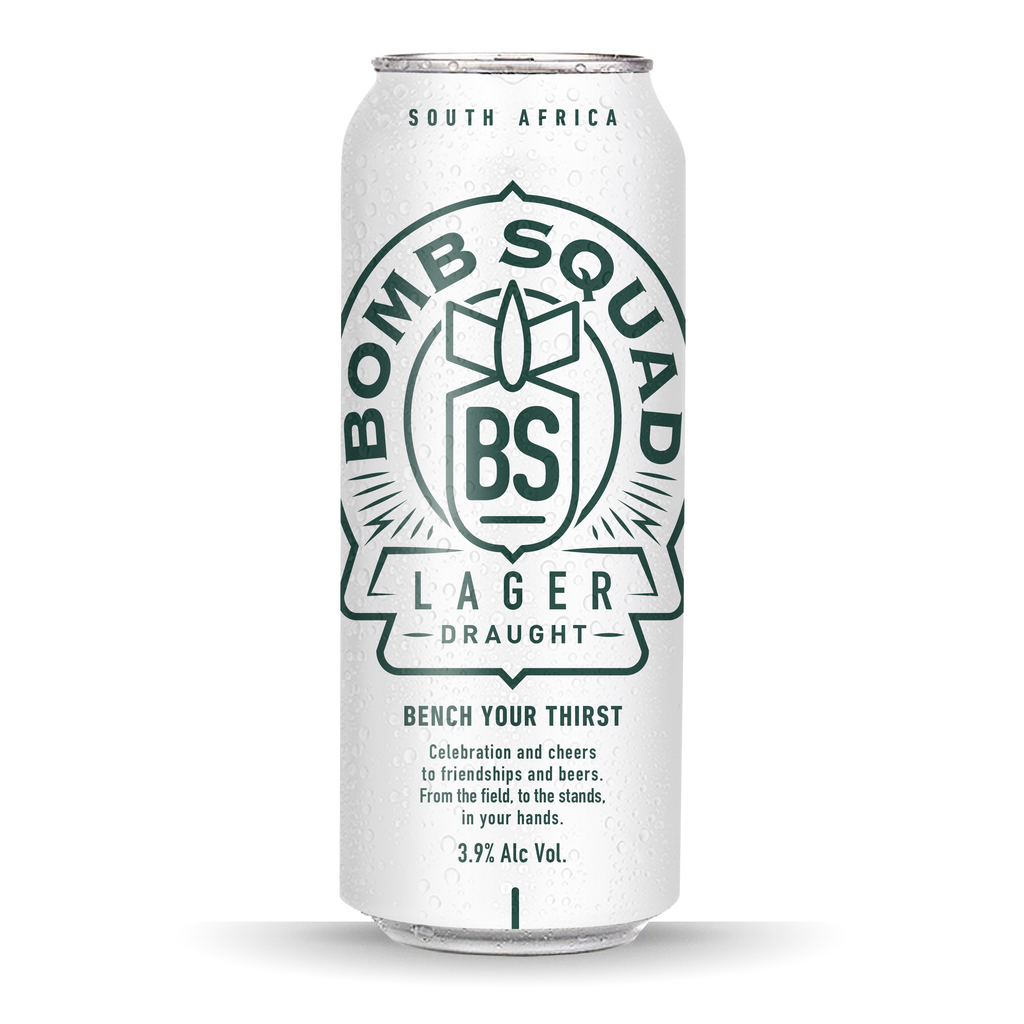 Bombsquad Lager Draught Can 500ml