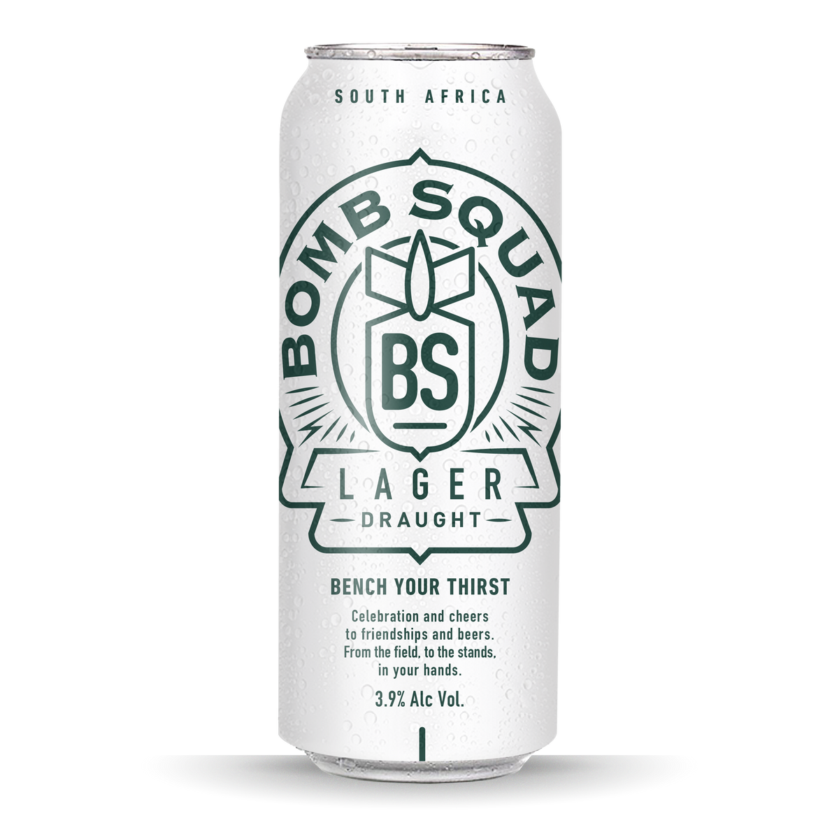 Bombsquad Lager Draught Can 500ml
