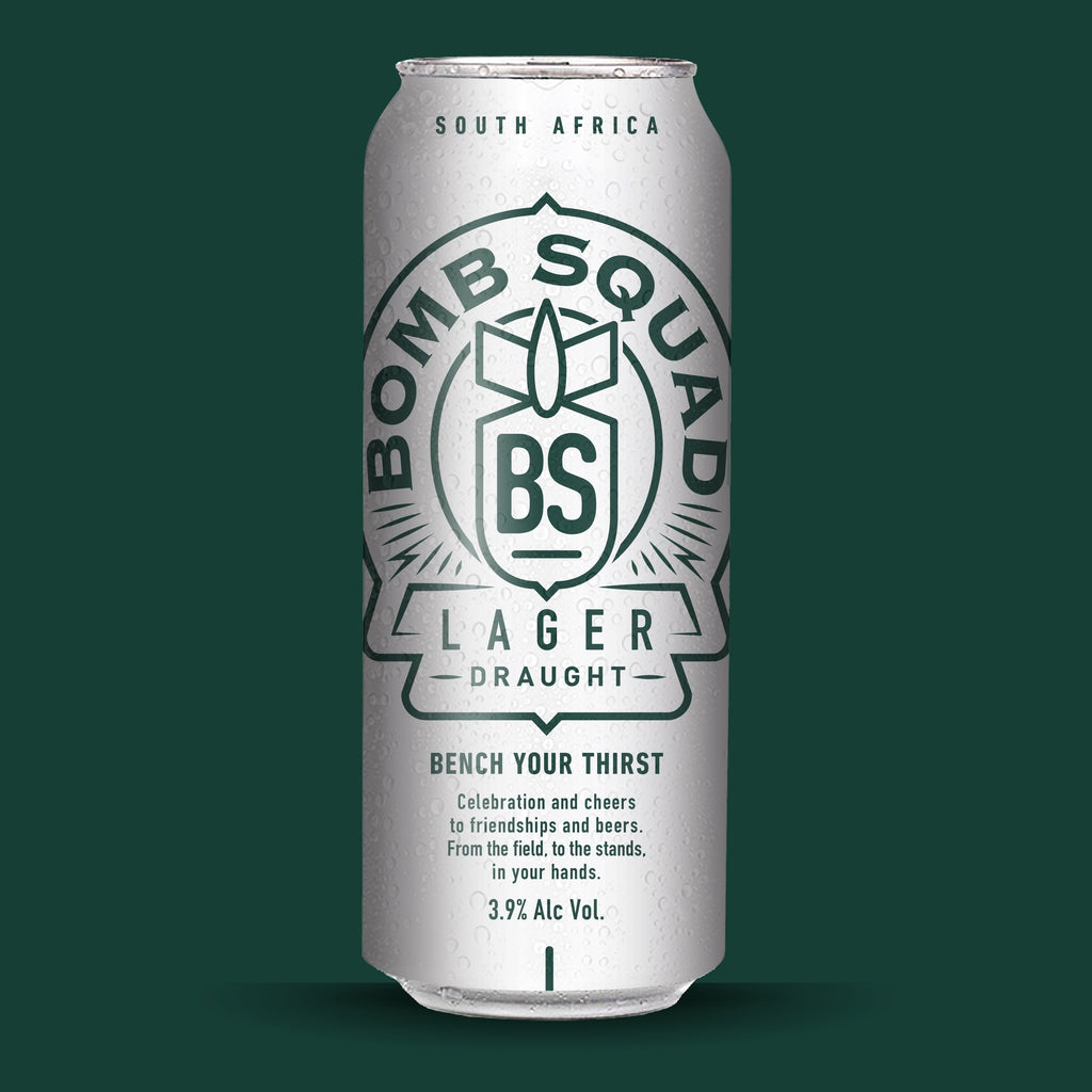 Bombsquad Lager Draught Can 500ml