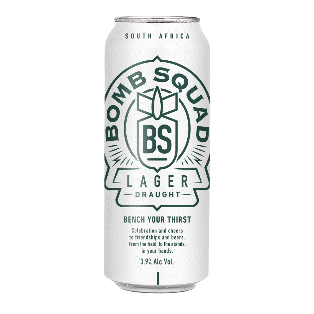 Bombsquad Lager Draught Can 500ml