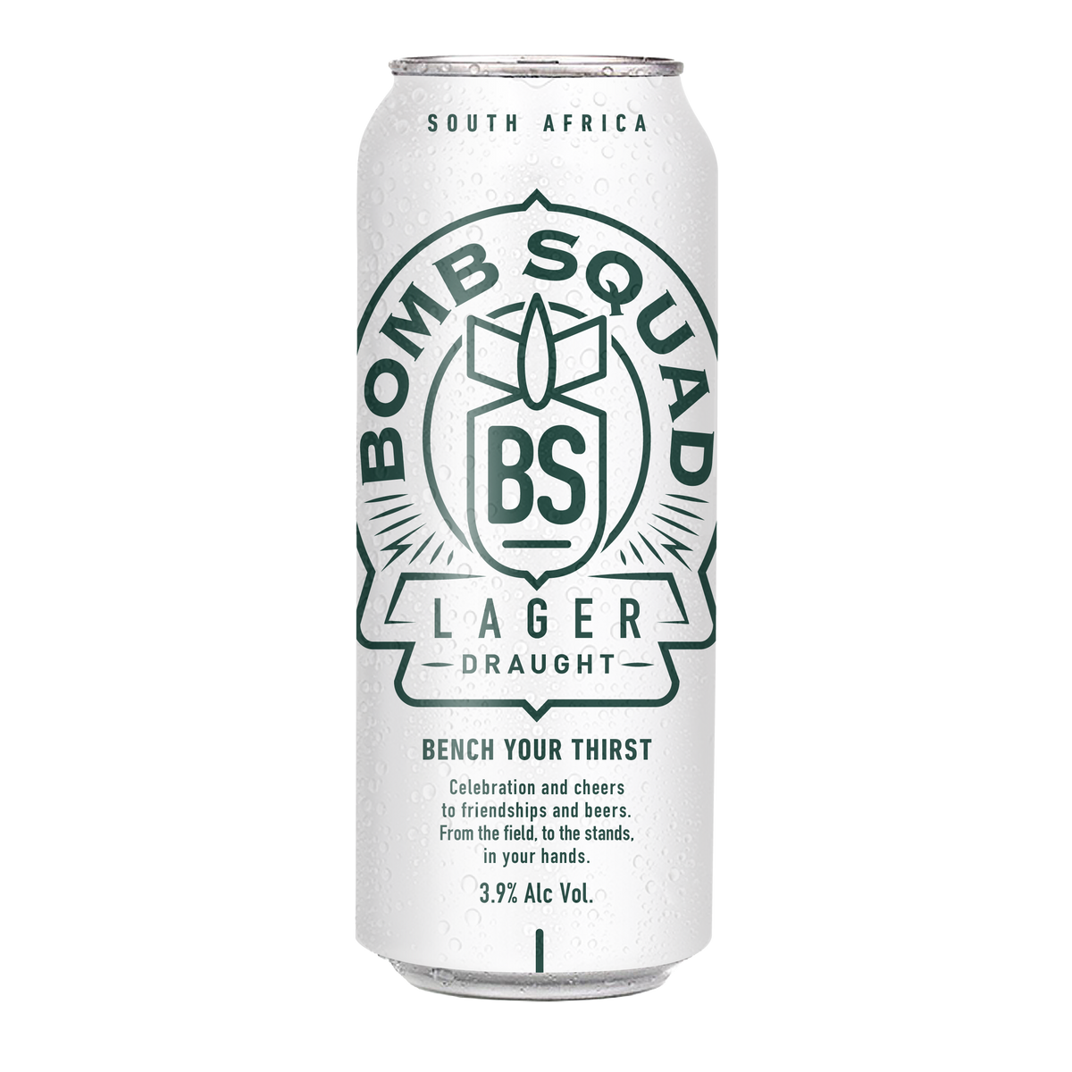 Bombsquad Lager Draught Can 500ml