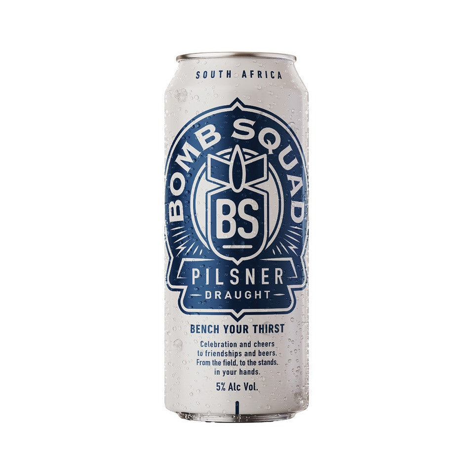 Bombsquad Pilsner Draught Can 500ml