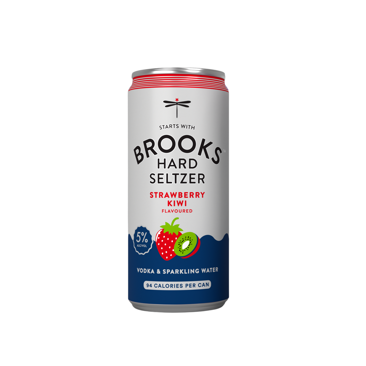 Brooks Strawberry Kiwi 300ml