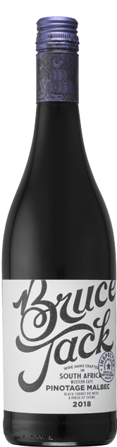 Bruce Jack Pinotage Malbec 750ml
