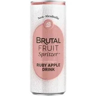 Brutal Fruit Spritzer Ruby Apple Non-Alcohol Can 300Ml