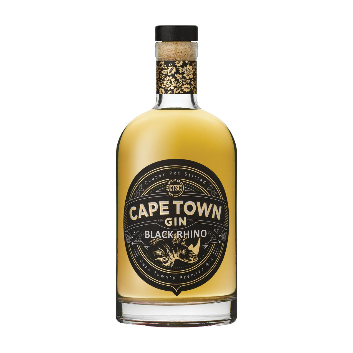 Cape Town Black Rhino Gin 750ml