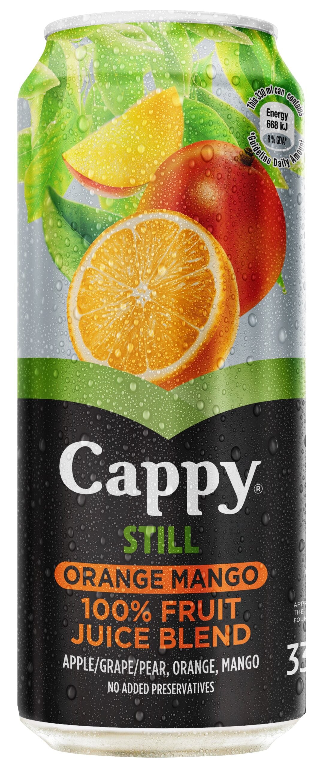 Cappy Orange Mango Still Can 300Ml