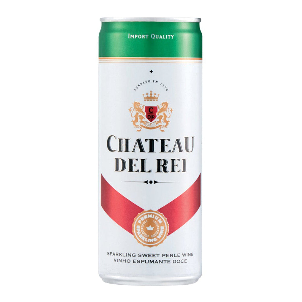 Ch Del Rei Sparkling Sweet White Wine 250ml