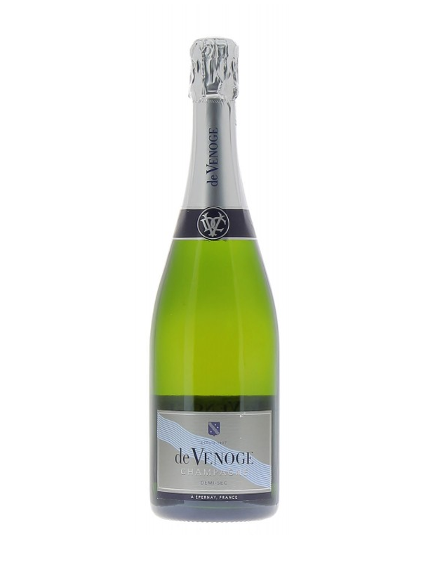 Champagne De Venoge Cardon Bleu Demi Sec Giftt Box 750ml