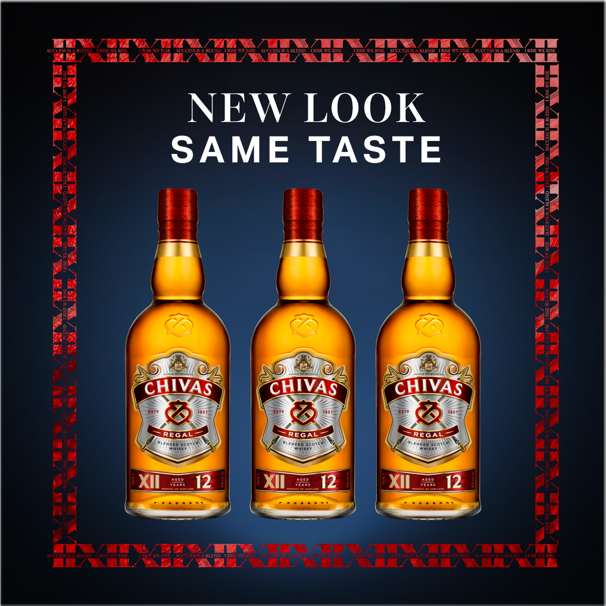 Chivas Regal 12 Year Old Blended Scotch Whisky 750ml