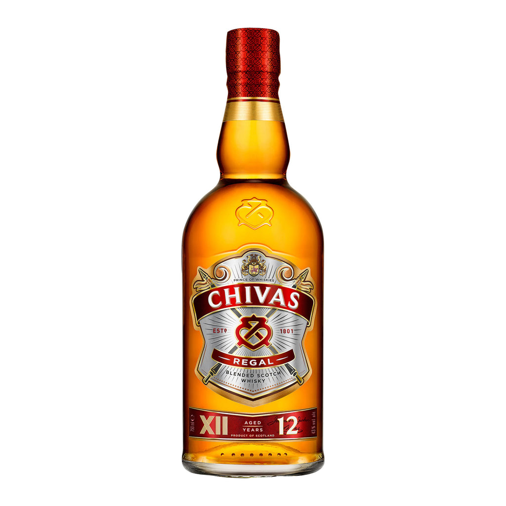 Chivas Regal 12 Year Old Blended Scotch Whisky 750ml