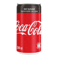Coke No Sugar Can 200ml
