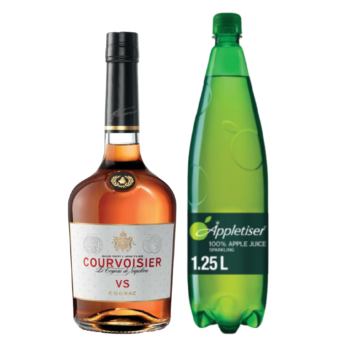 Courvoisier VS Cognac With a Free Appletiser 750ml
