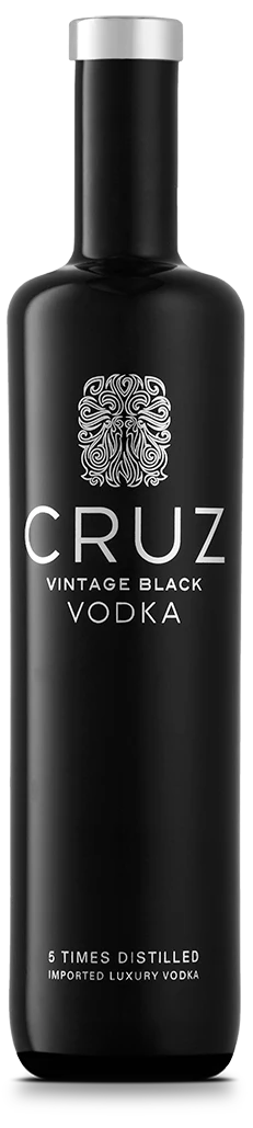 Cruz Vintage Black Vodka 750ml
