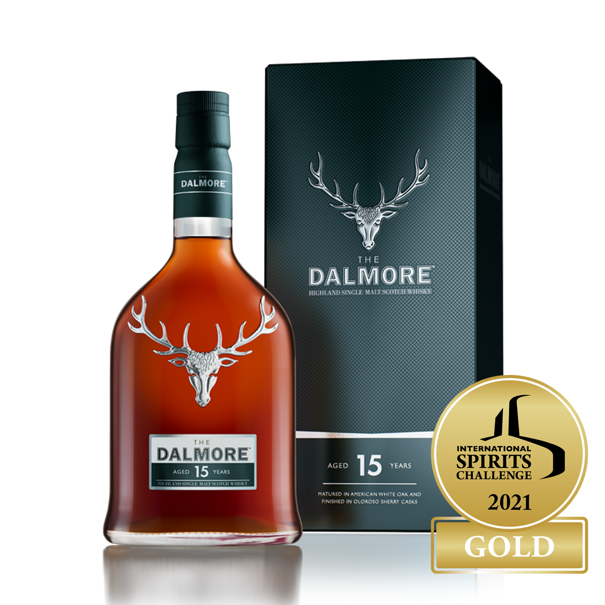 Dalmore 15yr Old Highland Single Malt Scotch Whisky 750ml