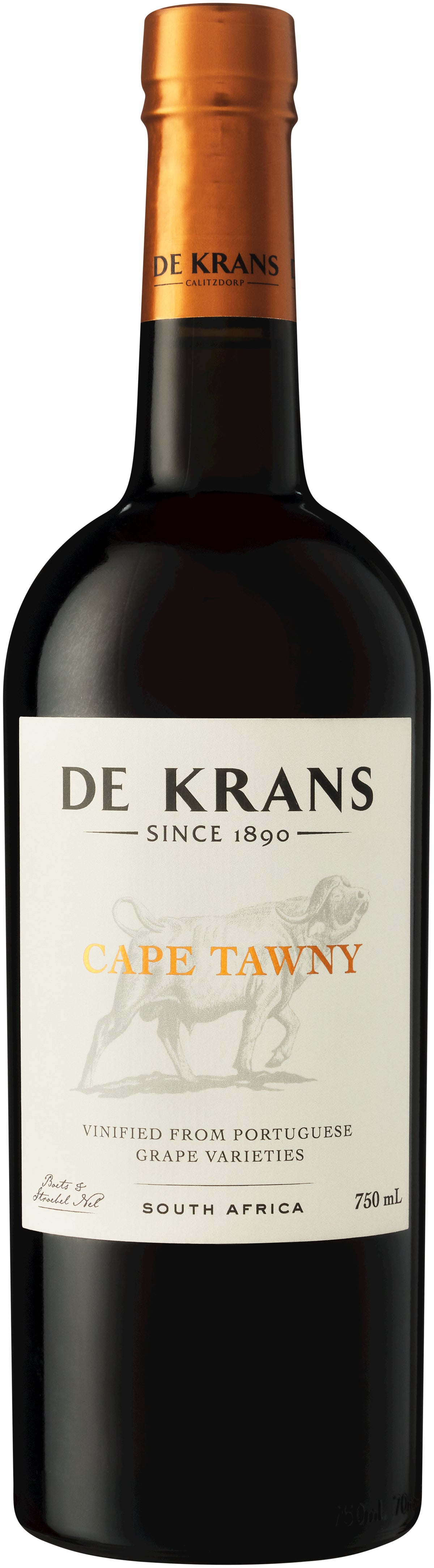 De Krans Cape Tawny Port 750ml