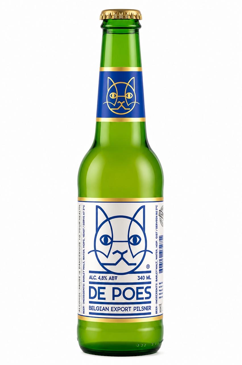De Poes Belgian Export Pilsner 340ml