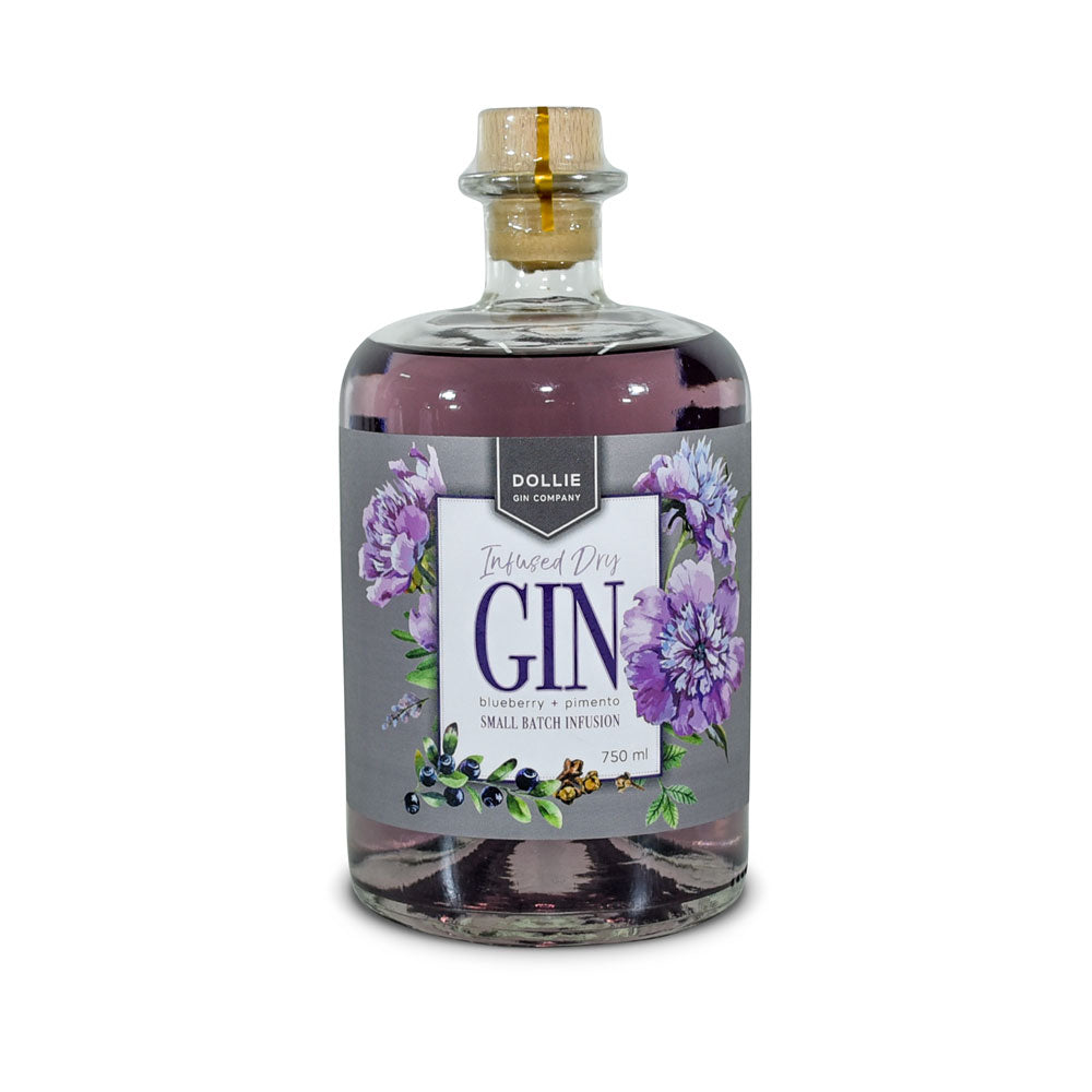 Dollie Blueberry & Pimento Infused Gin 750ml